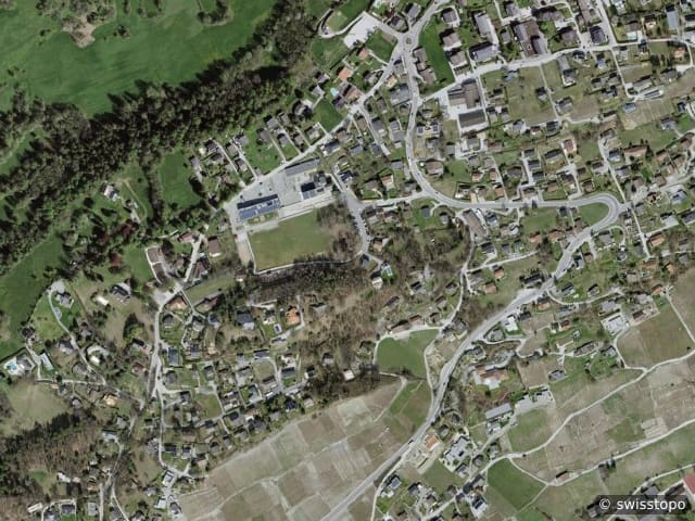 Luftbild Chemin des Tsabloz 11, Grimisuat