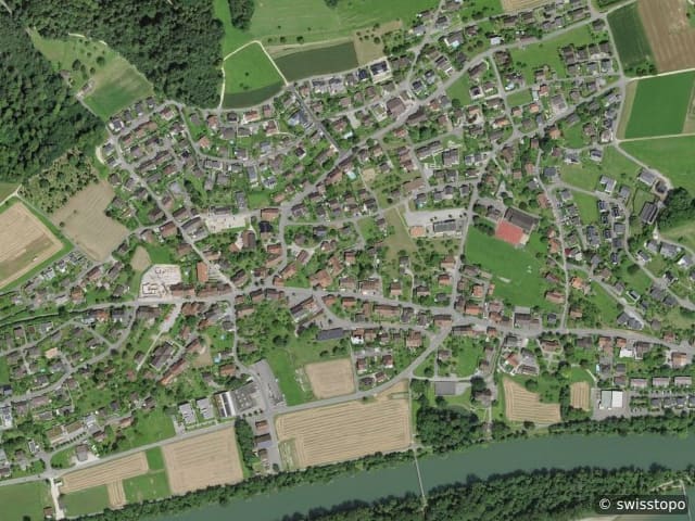 Luftbild Auenstein