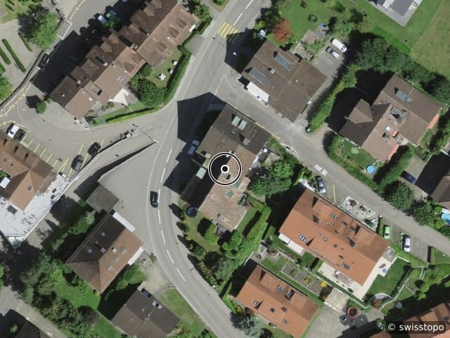 Luftbild Dorfstrasse 21, Oberwil-Lieli