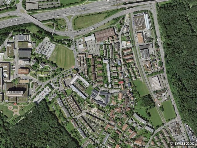 Luftbild Baden-Dättwil