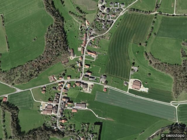 Luftbild Rocourt