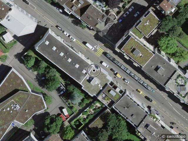 Luftbild Missionsstrasse 39, Basel