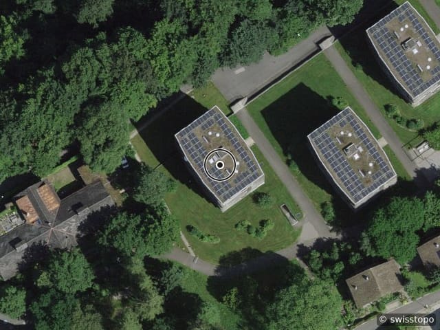 Luftbild Libellenrain 25, Luzern