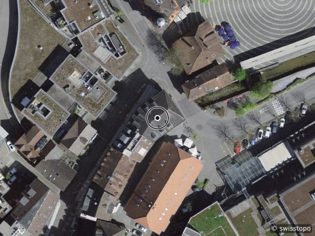 Luftbild Marktgasse 1, Langenthal