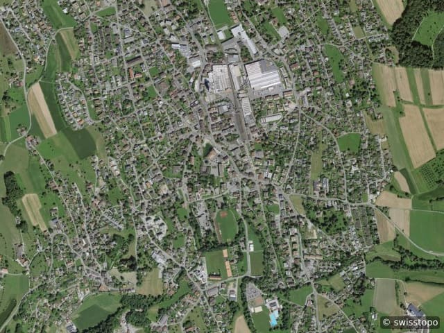 Luftbild Menziken
