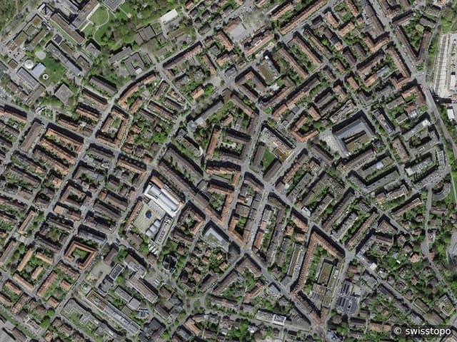 Luftbild: das Gebiet
