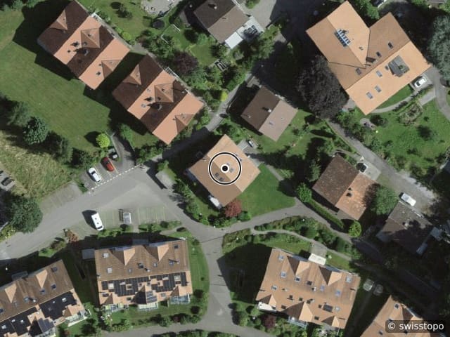Luftbild Breitenweg 70, Spiez