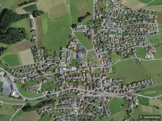 Luftbild Seftigen