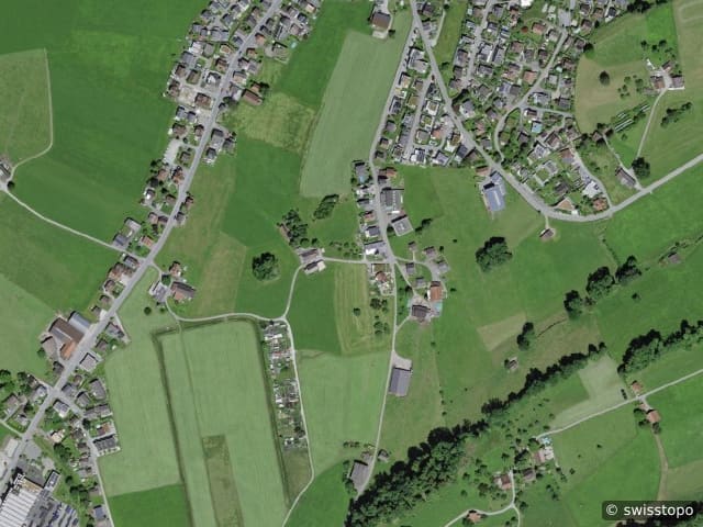 Luftbild Schönaustrasse 3, Benken SG