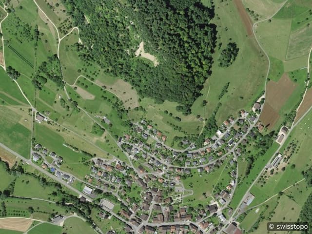 Luftbild Rothenfluh