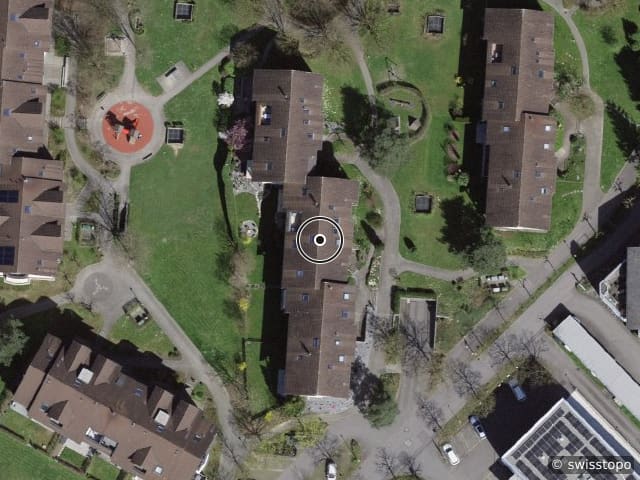Luftbild Langackerstrasse 26, Cham