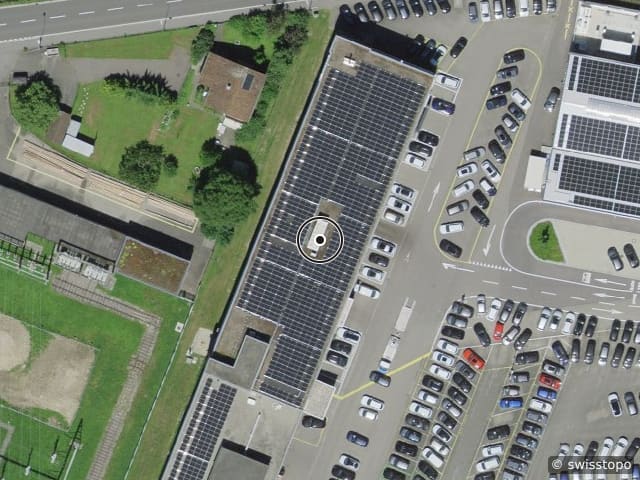 Luftbild Muttenzerstrasse 143, Pratteln