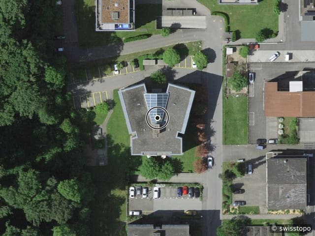Luftbild Maggenbergstrasse 7, Tafers