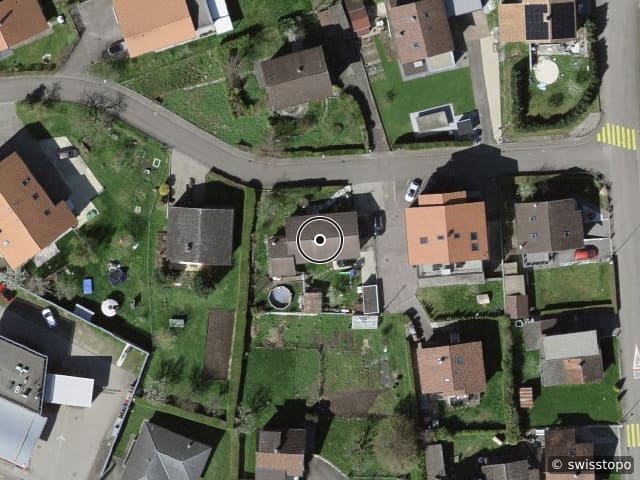 Luftbild Rue du Pécat 10, Courfaivre