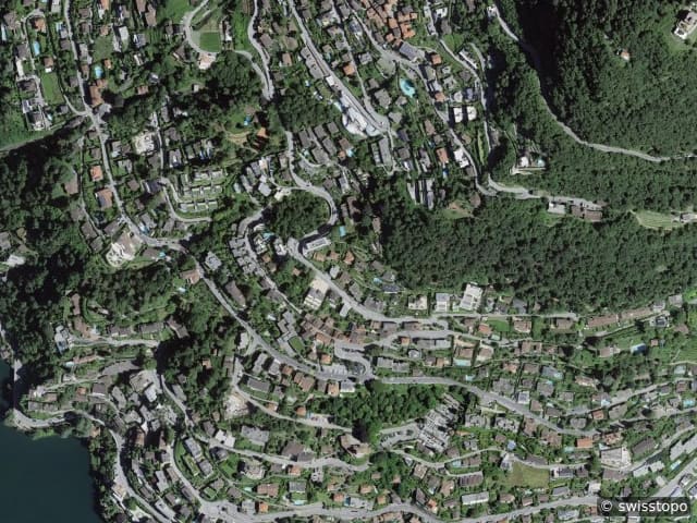 Luftbild Via 1, Ruvigliana