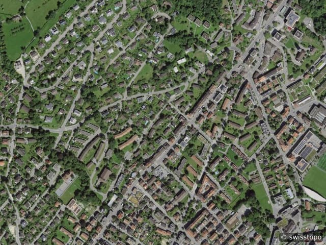 Luftbild St. Gallen