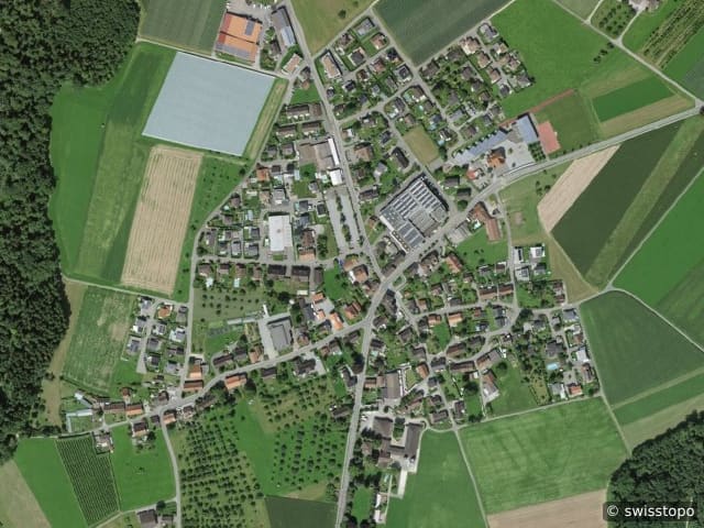 Luftbild Käsereistrasse 3, Dozwil