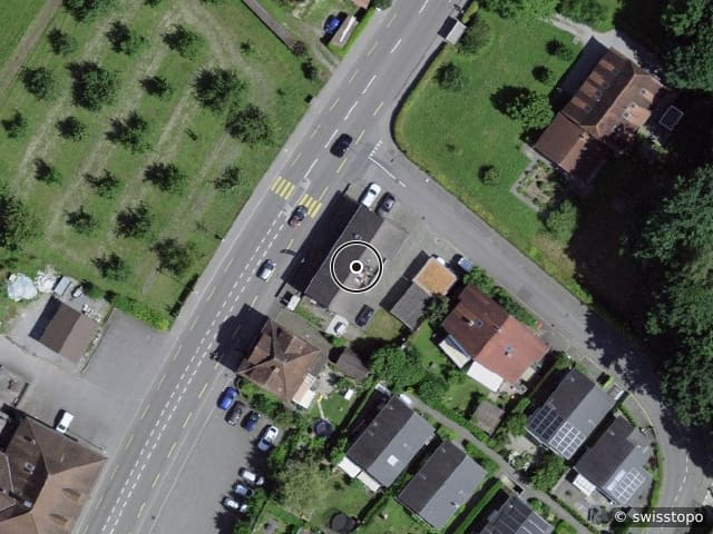 Luftbild Gwattstrasse 125, Thun