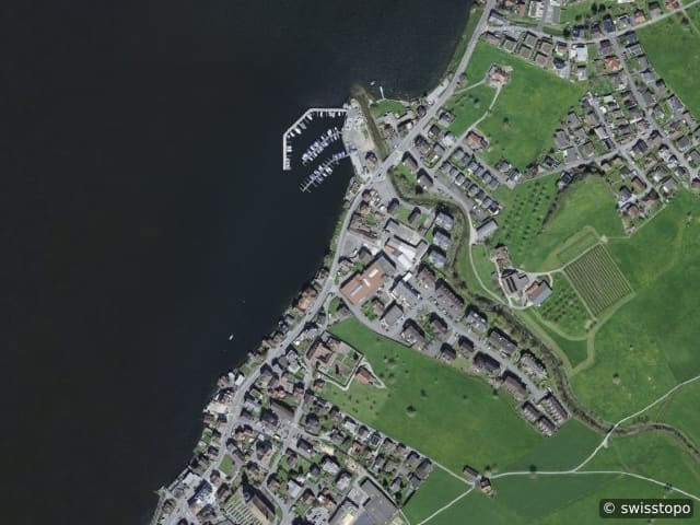 Luftbild Arth