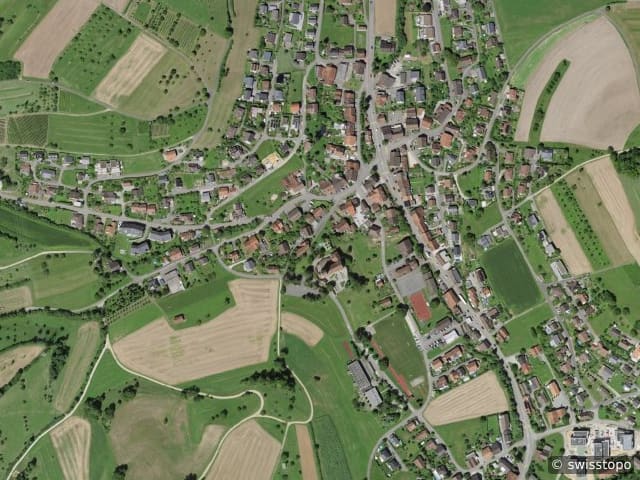 Luftbild Herznach