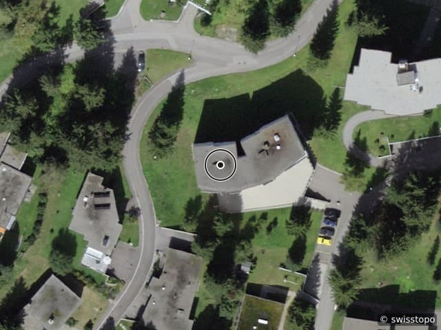 Luftbild Turbanstrasse 4, Davos Platz