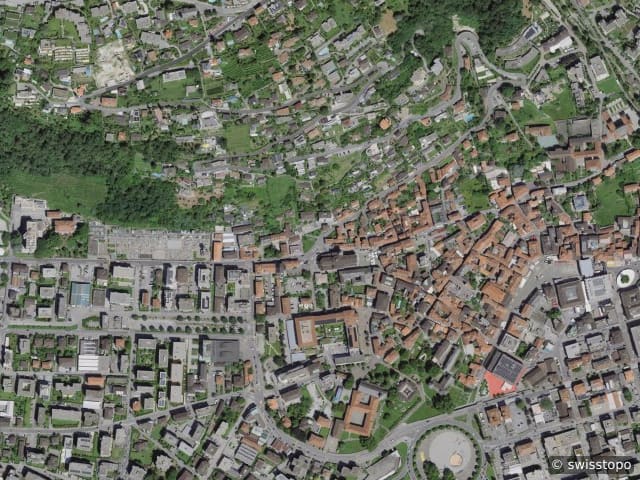Luftbild Muralto