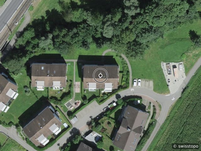 Luftbild Am Mühlebach 27, Rudolfstetten