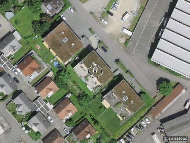 Luftbild Hornimattstrasse 10, Brugg