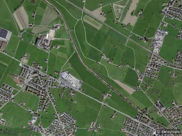 Luftbild Wangen