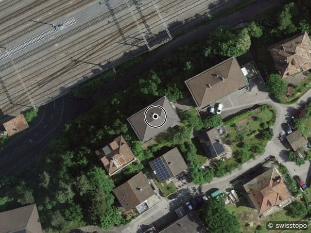 Luftbild Chemin de Bel-Air 39, Neuchâtel