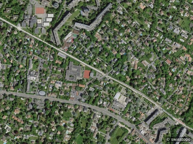 Luftbild pré-du-couvent 2c, Chêne-Bougeries
