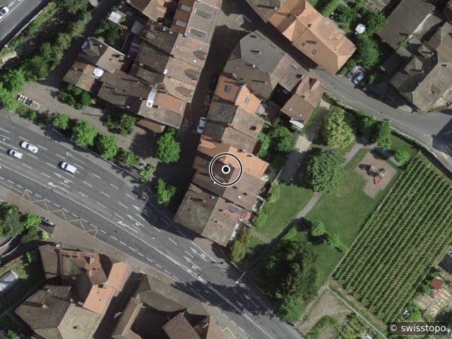 Luftbild Rue du Voisinand 8, Lutry