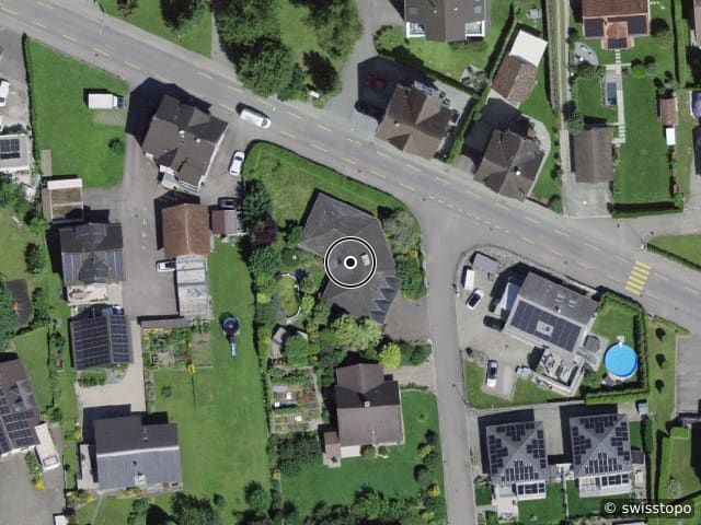 Luftbild Baumgartenstrasse 1, Niederuzwil