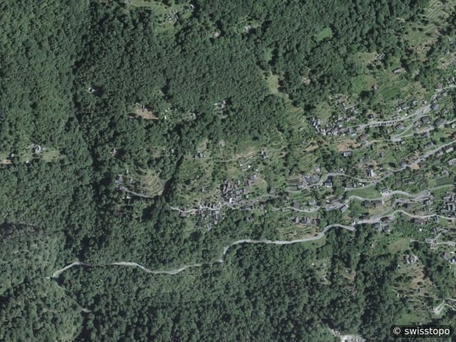 Luftbild Mergoscia