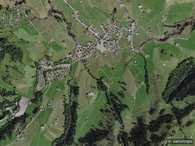 Luftbild: das Gebiet