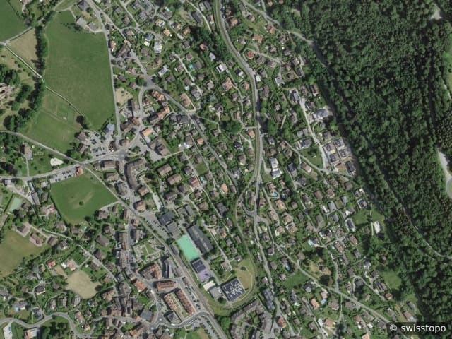 Luftbild Route de Tusinge 1, Blonay