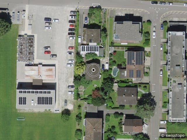 Luftbild Baslerstrasse 25, Pratteln