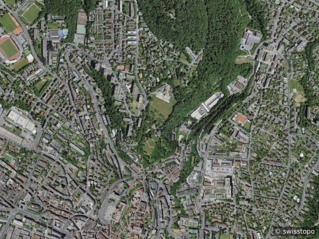 Luftbild Lausanne