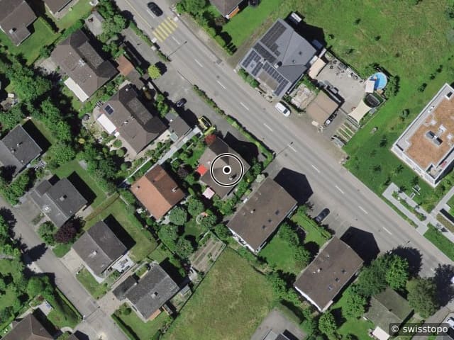 Luftbild Hauptstrasse 10, Thürnen