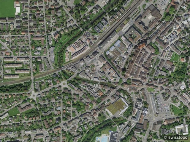 Luftbild Heerenbergstrasse 10a, Frauenfeld
