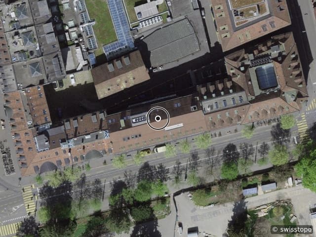 Luftbild Bundesgasse 26, Bern
