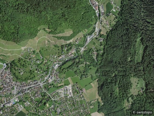 Luftbild Bex