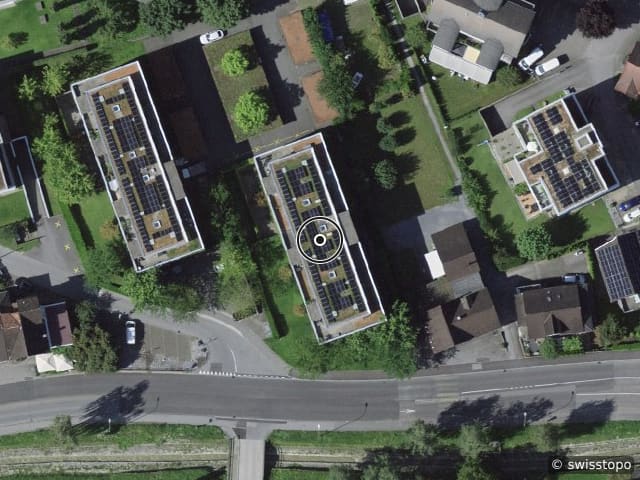 Luftbild Churerstrasse 59, Altstätten SG