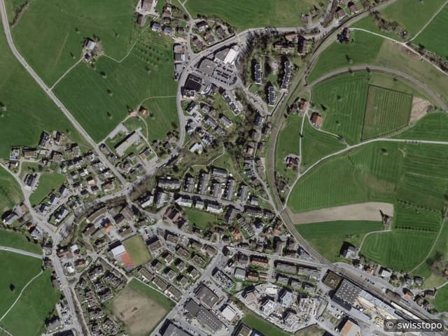 Luftbild Samstagern
