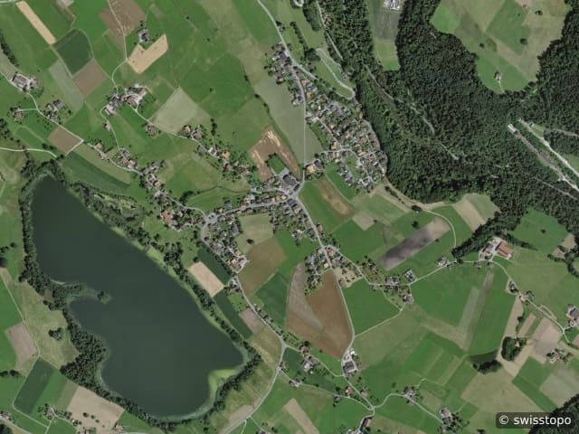 Luftbild Amsoldingen