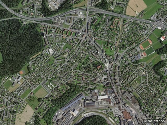 Luftbild Emmenbrücke