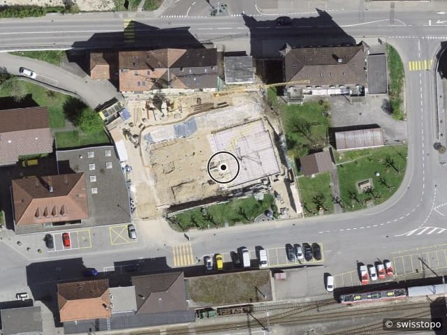 Luftbild Rue de la Gare 28, Tramelan