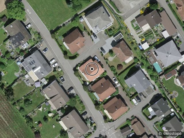 Luftbild Oberzelgstrasse 38A, Villmergen