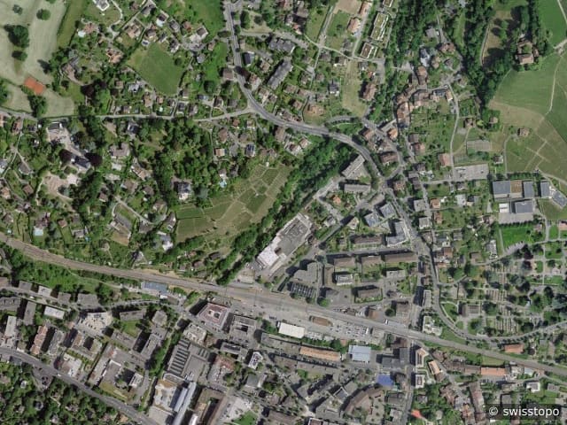 Luftbild Clarens