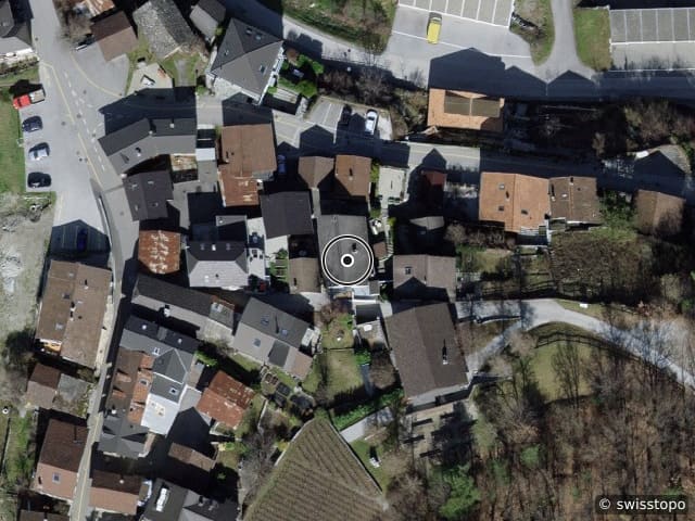 Luftbild Ruelle de la Bourgeoisie 7, Miège